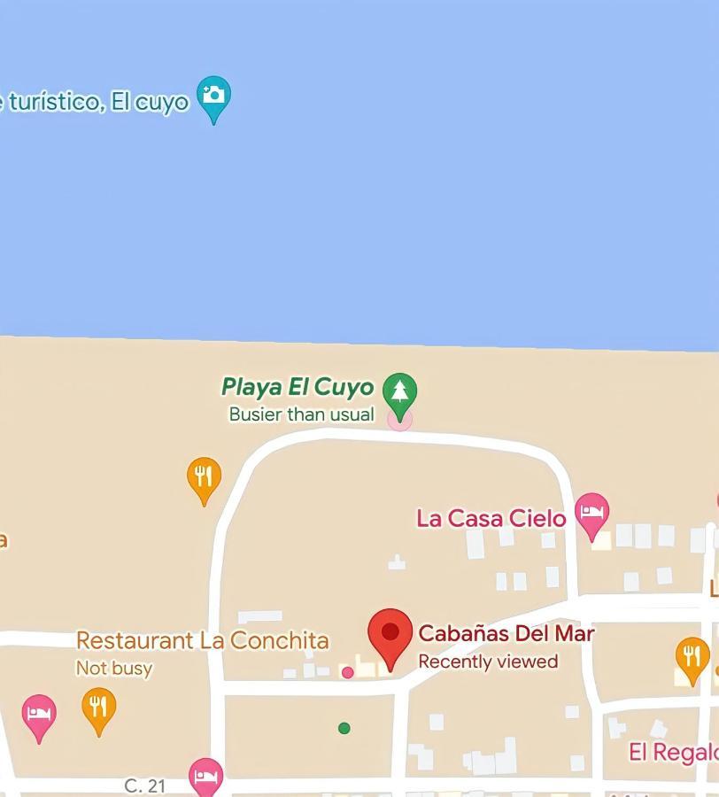 Cabana Tortuga A Unos Pasos De La Playa Leilighet El Cuyo Eksteriør bilde